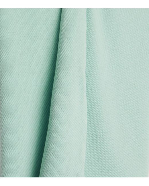 Polo Ralph Lauren Green Cotton Mesh Custom-fit Polo Shirt
