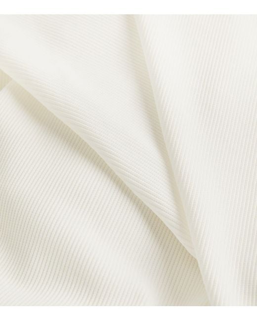 Christopher Esber White Cut-out Detail Maxi Dress