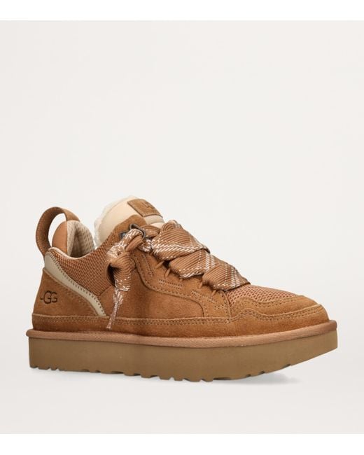 Ugg Brown Suede Lowmel Sneakers