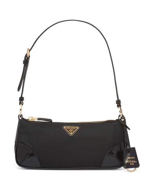 Prada Black Re-nylon Re-edition 2002 Shoulder Bag