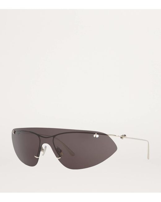 Bottega Veneta Gray Metal 06J000423 Sunglasses