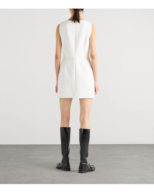 Prada White Natté Dress