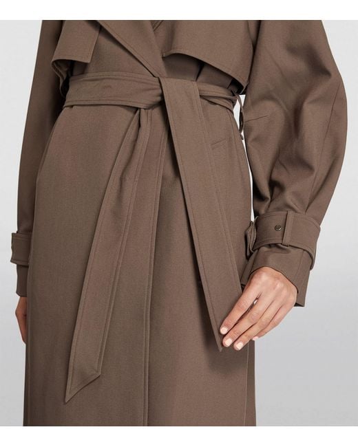 Camilla & Marc Brown Mallory Trench Coat