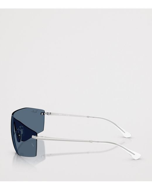 Ray-Ban Blue Bio-Based Irregular Alix Sunglasses