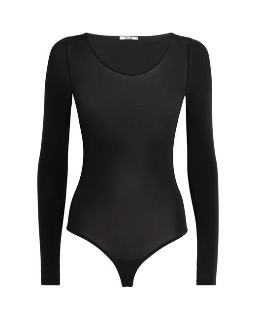 Wolford Black Buenos Aires String Bodysuit