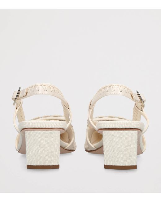 Roger Vivier Natural Crochet Belle Vivier Slingback Pumps 45