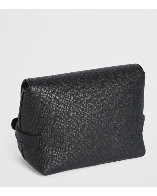 Longchamp Black Leather Le Smart Cross-Body Bag
