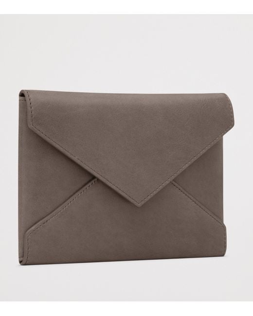 Saint Laurent Brown Letter Passport Holder