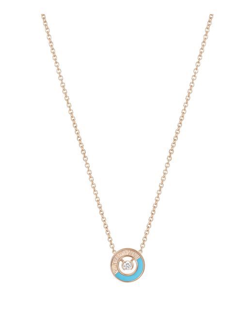 Piaget Metallic Rose, And Diamond Possession Palace Pendant Necklace