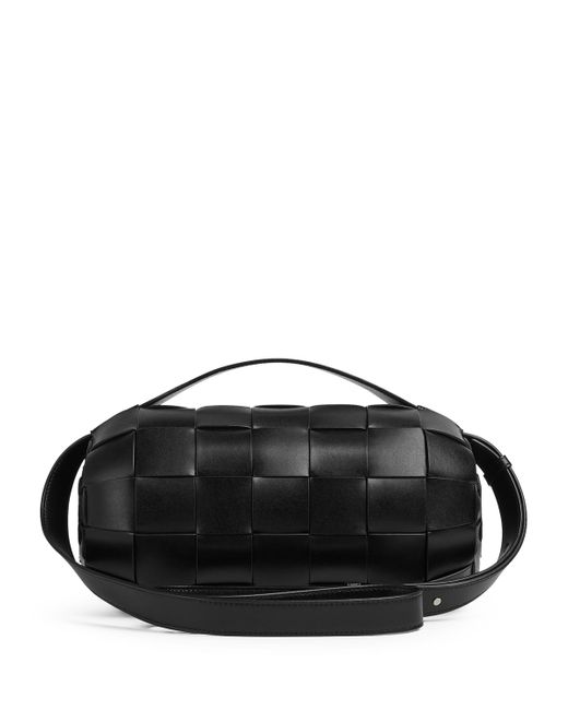 Bottega Veneta Small Leather Intreccio Boombox Cross-Body