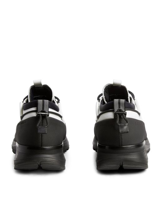 Canada Goose Black Suede Glacier Trail Sneakers for men