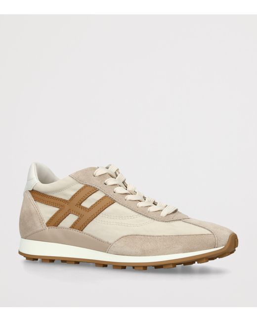 Hogan Natural Suede H669 Allacciato Sneakers