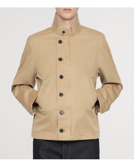 AllSaints Natural Cotton Enfield Jacket for men