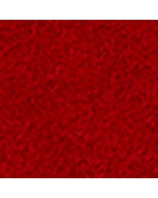 Christian Louboutin Red Miss Z 100 Suede Heels