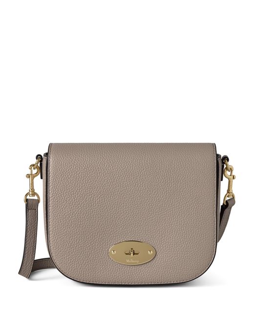 Mulberry Gray Small Leather Darley Shoulder Bag