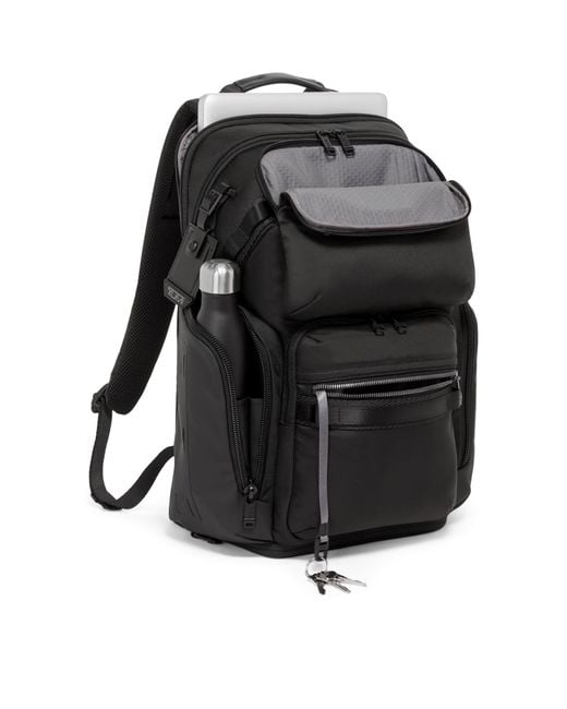 Tumi Black Ballistic Nylon Alpha Bravo Nomadic Backpack