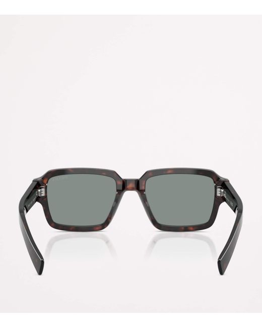 Prada Gray Injected Pr02Zs Sunglasses for men