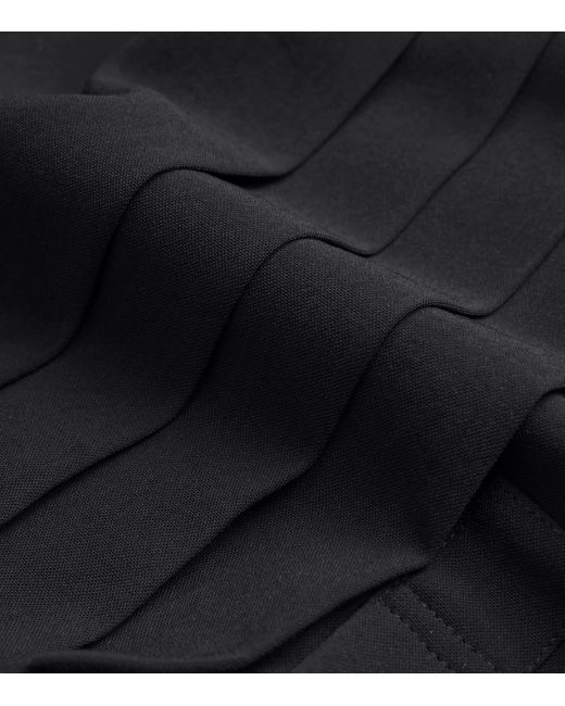 Joseph Black Pleated Antin Blouse