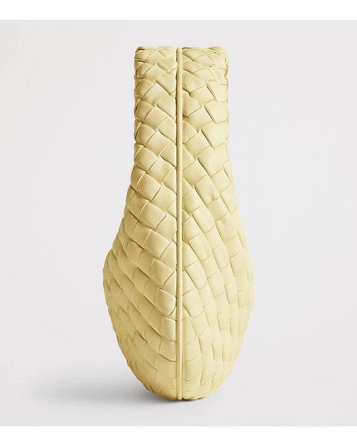 Bottega Veneta Metallic Baby Leather Veneta Shoulder Bag