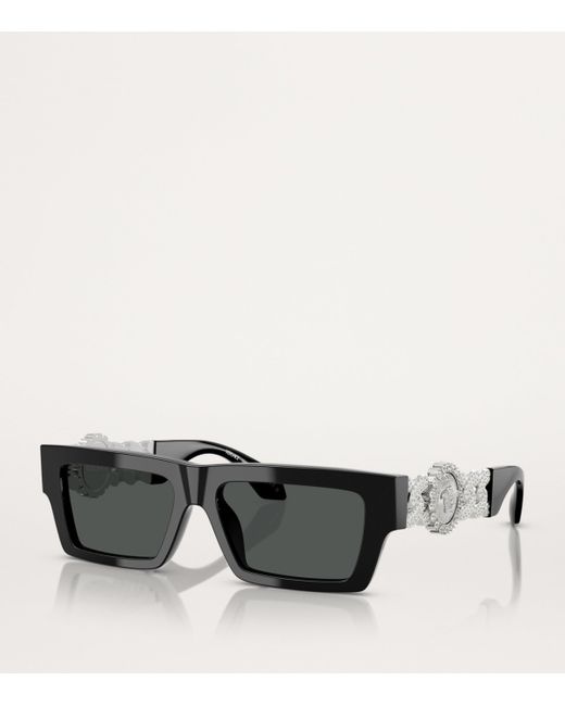 Versace Black Acetate Sunglasses