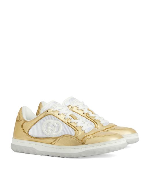 Gucci Natural Leather Mac80 Low-top Sneakers