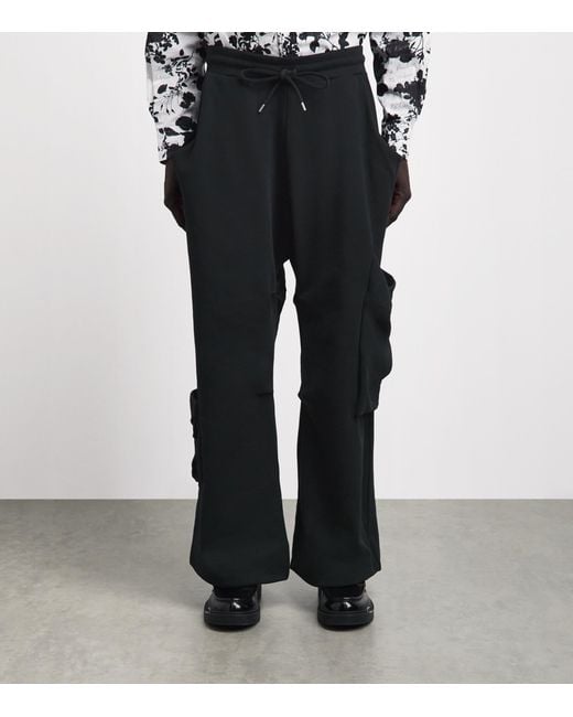 Vivienne Westwood Black Cotton Achilles Sweatpants for men