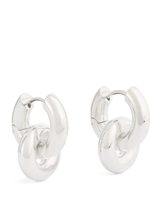 LIE STUDIO White Sterling The Esther Earrings
