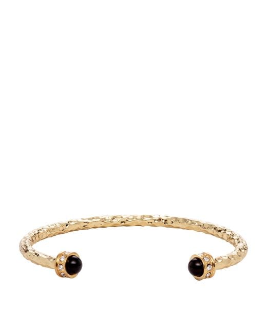 Halcyon Days Metallic Salamander Torque Bangle