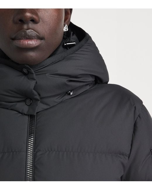 Moncler Black Down Quilted Fourmines Jacket