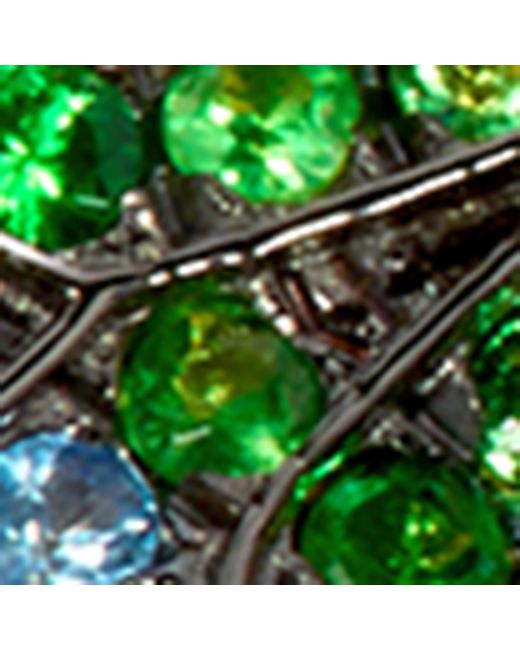 Annoushka Green Diamond, Sapphire, Tsavorite And Moonstone Mythology Dragonfly Pendant