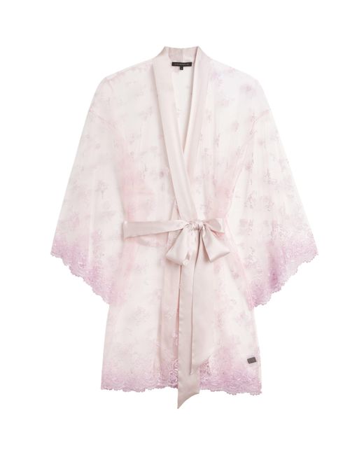 Kiki de Montparnasse Pink Lace Juliette Robe