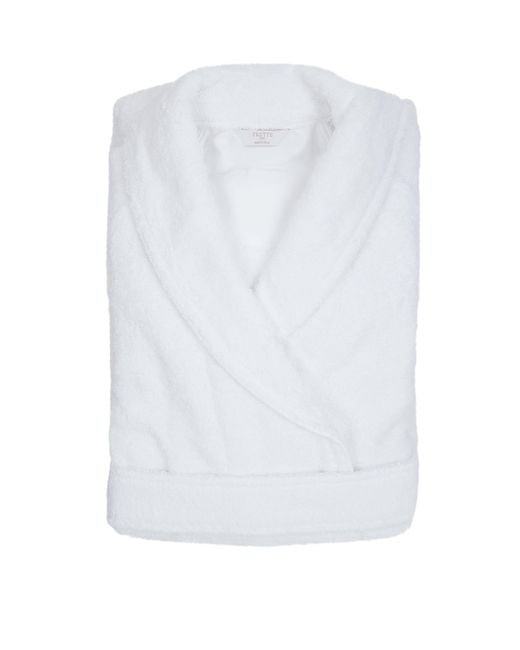 Frette White Unito Robe