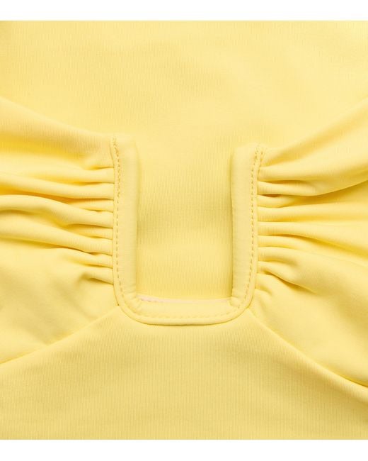 Away That Day Yellow Cannes Swimsuit
