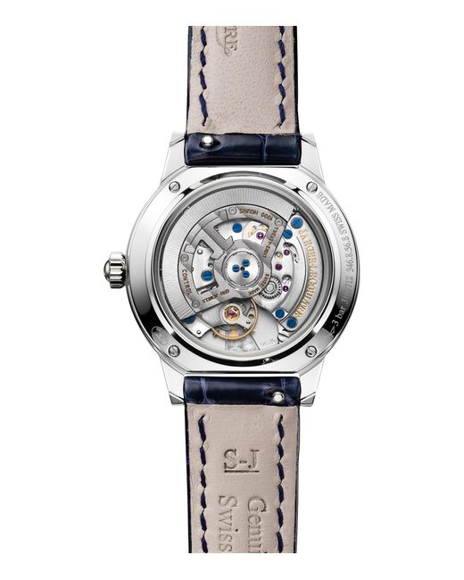 Jaeger-lecoultre Blue Small Stainless Steel Rendez-Vous Night & Day Watch