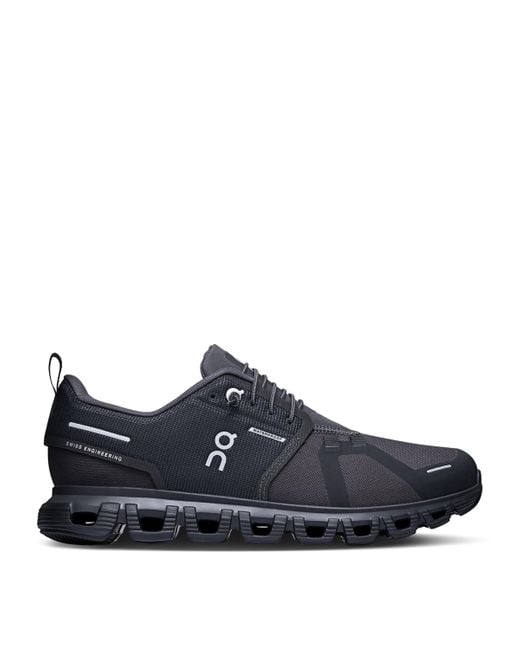 On Shoes Blue Cloud 6 Waterproof Trainers