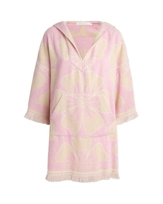 Zimmermann Pink Towel Beach Dress