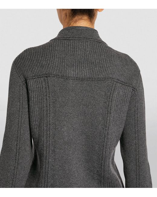 Barrie Black Cashmere-cotton Jacket