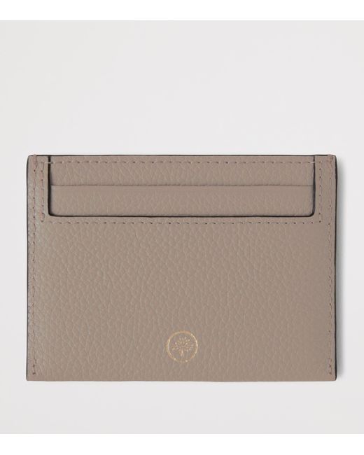 Mulberry Natural Leather Continental Card Holder