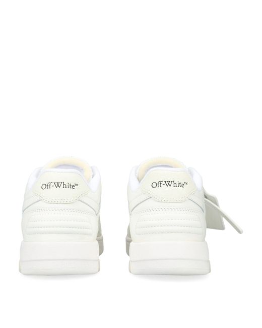 Off-White c/o Virgil Abloh White Mesh Slim Out Of Office Sneakers for men