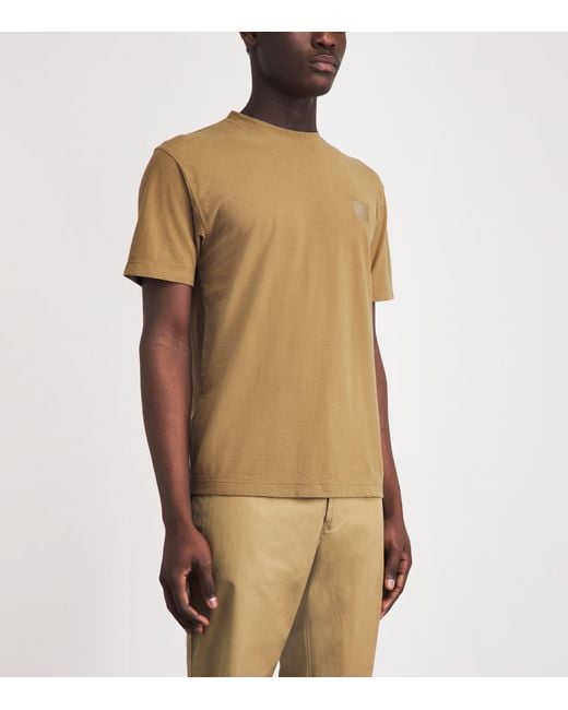 Stone Island Natural Organic Cotton Ghost T-Shirt for men