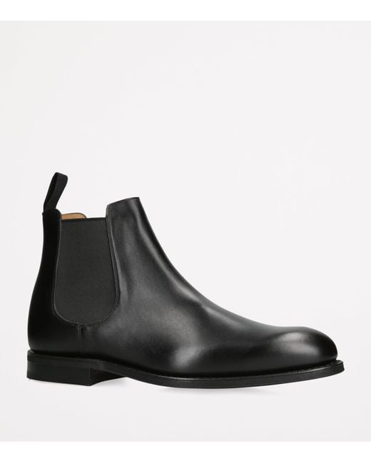 Church's Black Leather Amberley 2 Chelsea Boots for men