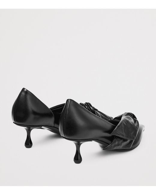 Jimmy Choo Black Issy 50 Leather Pumps