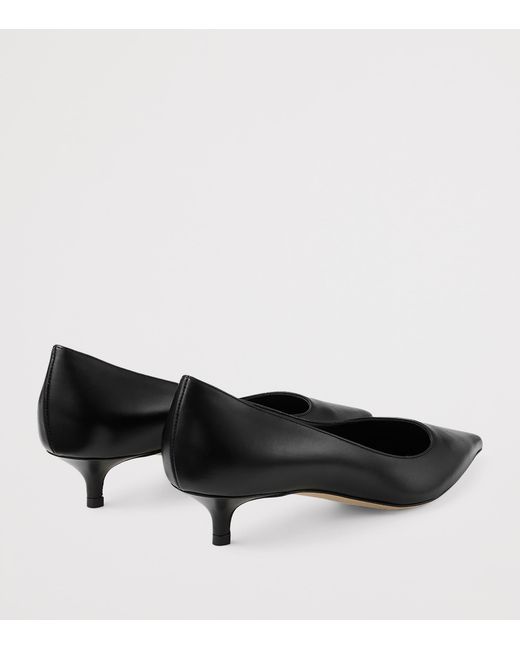 Jimmy Choo Black Amelia 35 Leather Pumps