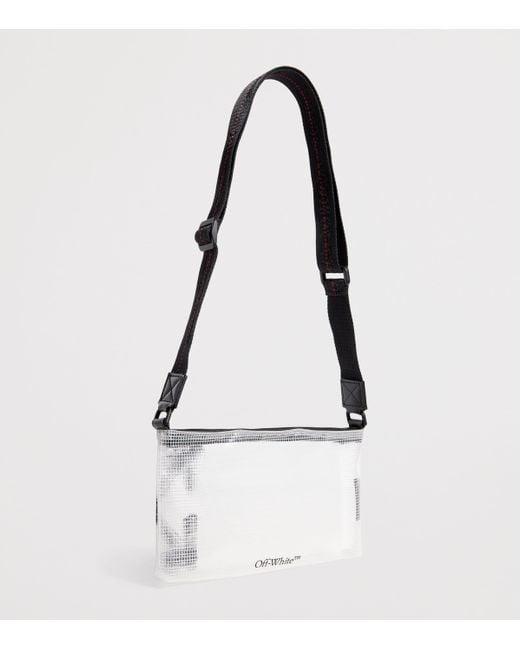 Off-White c/o Virgil Abloh Heritage Cross-Body Bag in White