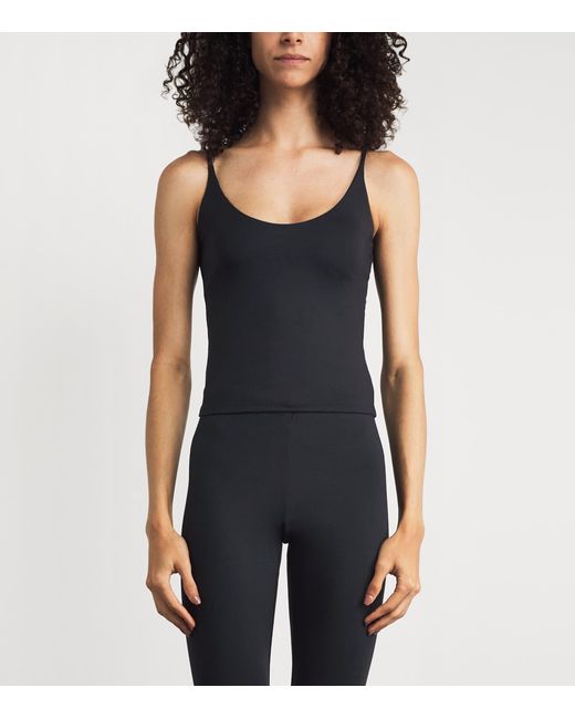 Skims Black Smooth Layers Cami Top