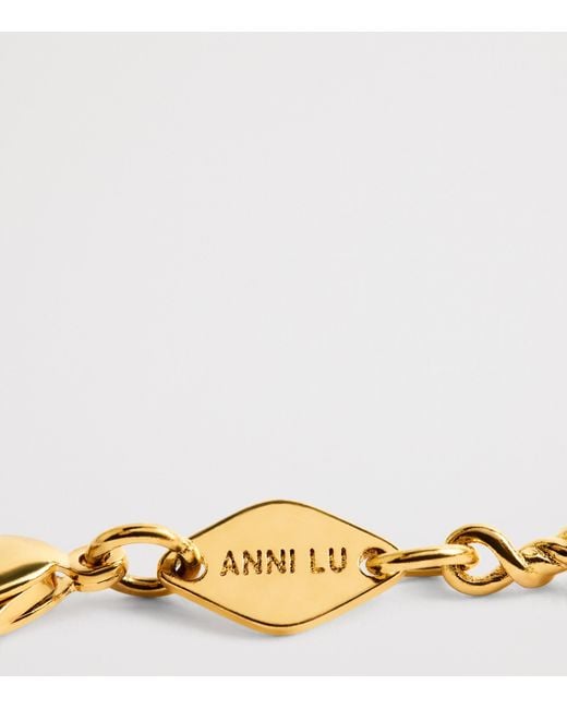 Anni Lu Blue Plated Deep Bracelet