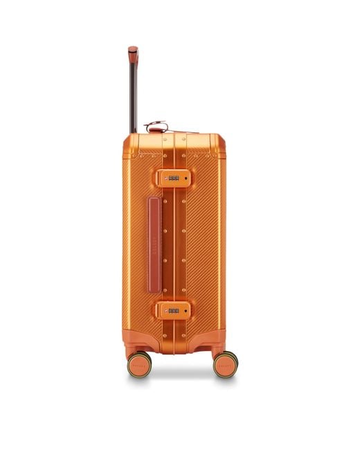 Delsey Orange Alur Spinner Suitcase