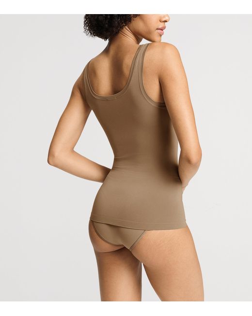 Hanro Brown Touch Feeling Tank Top