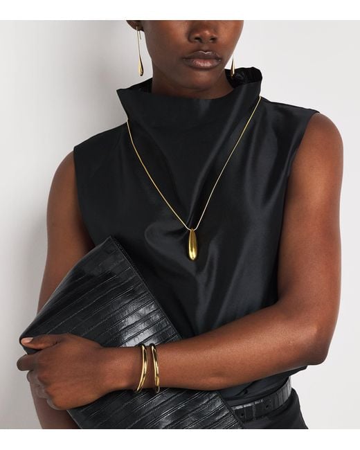 LIE STUDIO Natural Plated Dolly Necklace
