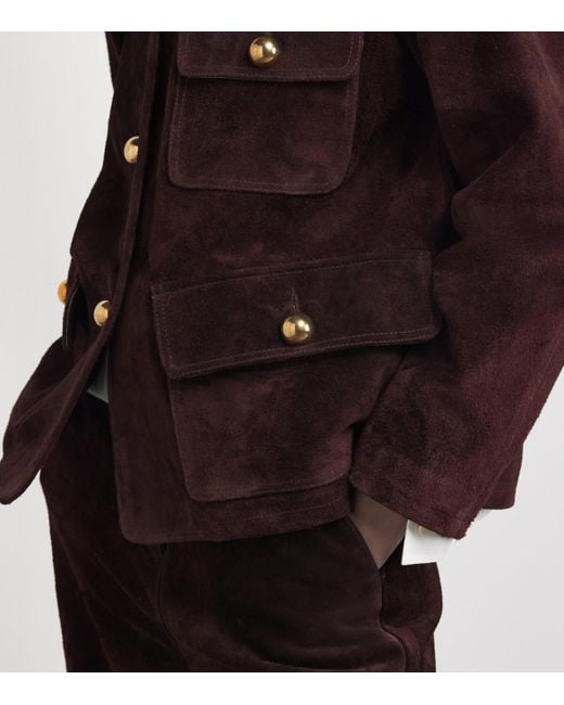 Arma Brown Suede Rosia Jacket